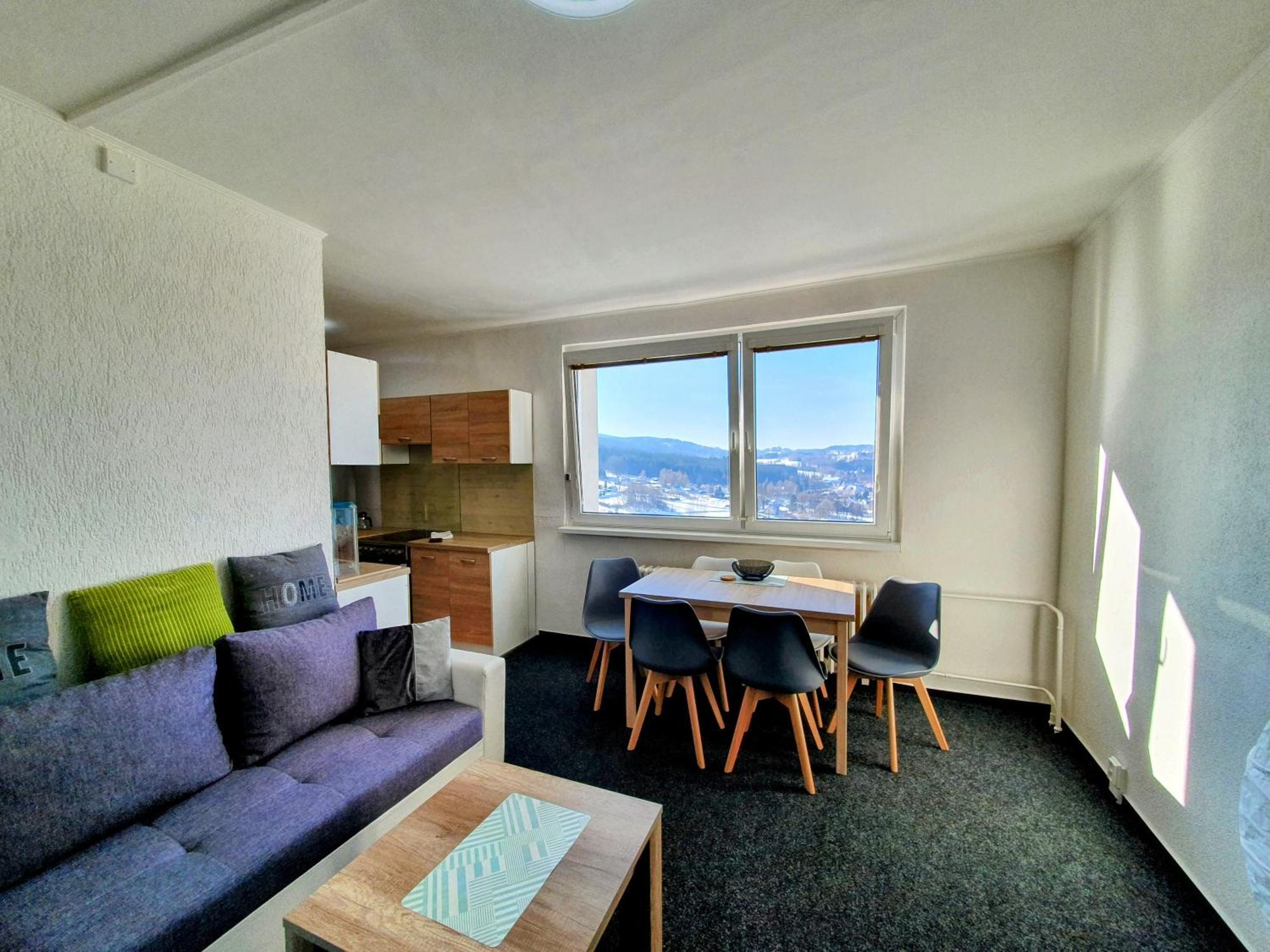 Horska Vyhlidka Appartement Tanvald Buitenkant foto